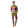 UFO LGBT Pride Rainbow Print Men's Pajamas-grizzshop