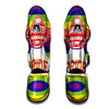 UFO LGBT Pride Rainbow Print Muay Thai Shin Guards-grizzshop