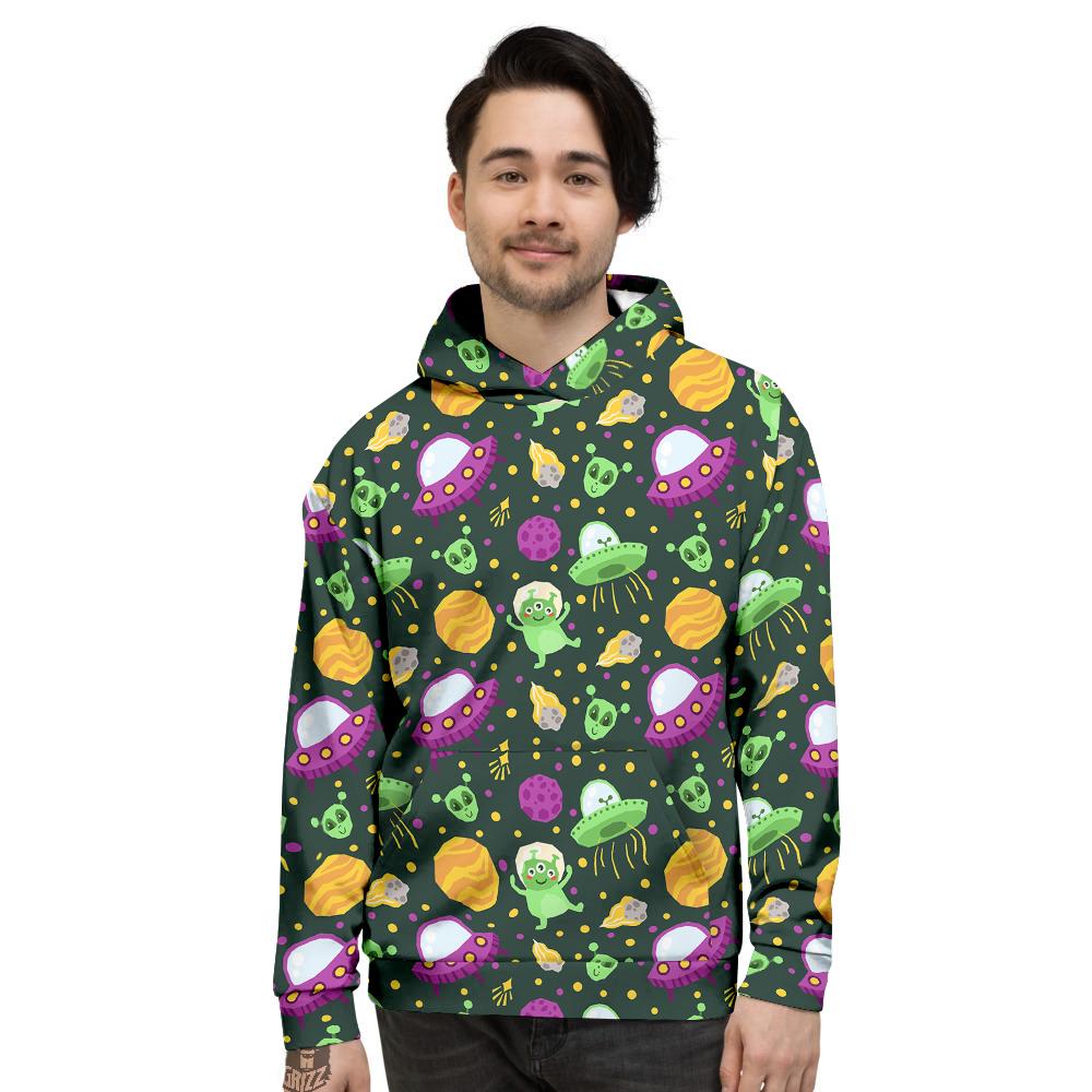 Alien hotsell print hoodie