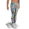 US Dollar Print Men's Leggings-grizzshop