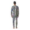 US Dollar Print Men's Pajamas-grizzshop