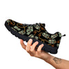 US Dollar Print Pattern Black Sneaker-grizzshop