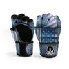 USA Denim Patchwork 4th of July Print MMA Gloves-grizzshop