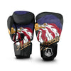 USA Eagle Patriotic Print Boxing Gloves-grizzshop