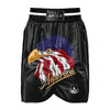 USA Eagle Patriotic Print Boxing Shorts-grizzshop