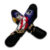 USA Eagle Patriotic Print Muay Thai Shin Guards-grizzshop