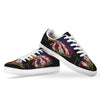 USA Eagle Patriotic Print White Low Top Sneakers-grizzshop