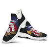 USA Eagle Patriotic Print White Walking Shoes-grizzshop