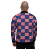 USA Flag 4th of July Print Pattern Men's Bomber Jacket-grizzshop