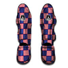 USA Flag 4th of July Print Pattern Muay Thai Shin Guards-grizzshop