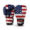 USA Flag Grunge Print Boxing Gloves-grizzshop