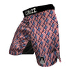 USA Flag Independence Day Print Pattern MMA Shorts-grizzshop