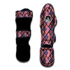 USA Flag Independence Day Print Pattern Muay Thai Shin Guards-grizzshop