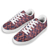 USA Flag Independence Day Print Pattern White Low Top Sneakers-grizzshop