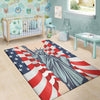 USA Flag Statue of Liberty Print Floor Mat-grizzshop