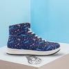 USA Star 4th of July Print Pattern High Top Sneakers-grizzshop