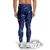 USA Star 4th of July Print Pattern Men's Leggings-grizzshop