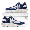 USA Star 4th of July Print Pattern White Gym Shoes-grizzshop