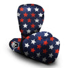 USA Star Blue And Red Print Pattern Boxing Gloves-grizzshop