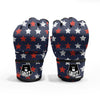 USA Star Blue And Red Print Pattern MMA Gloves-grizzshop