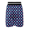 USA Star Fourth of July Print Pattern Boxing Shorts-grizzshop