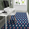 USA Star Fourth of July Print Pattern Floor Mat-grizzshop