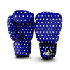 USA Star White And Blue Print Pattern Boxing Gloves-grizzshop