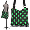 Ufo Alien Pattern Print Crossbody Bags-grizzshop