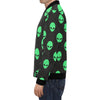 Ufo Alien Pattern Print Men's Bomber Jacket-grizzshop