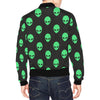 Ufo Alien Pattern Print Men's Bomber Jacket-grizzshop