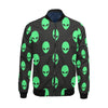 Ufo Alien Pattern Print Men's Bomber Jacket-grizzshop