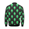 Ufo Alien Pattern Print Men's Bomber Jacket-grizzshop