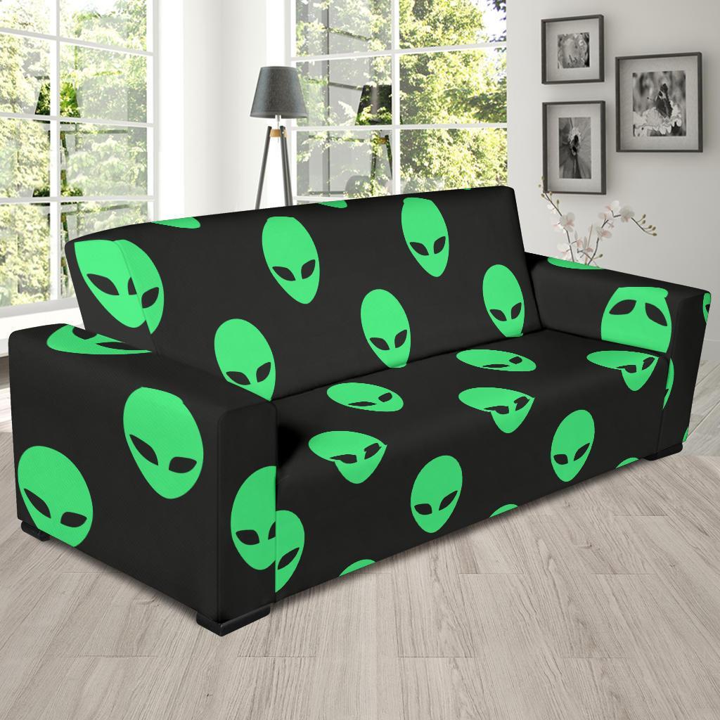 Ufo Alien Pattern Print Sofa Covers-grizzshop