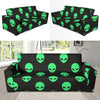 Ufo Alien Pattern Print Sofa Covers-grizzshop