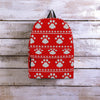 Ugly Christmas Paw Backpack-grizzshop