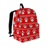 Ugly Christmas Paw Backpack-grizzshop