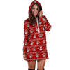 Ugly Christmas Paw Hoodie Dress-grizzshop