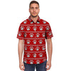 Ugly Christmas Paw Men's Short Sleeve Shirt-grizzshop