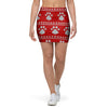 Ugly Christmas Paw Mini Skirt-grizzshop