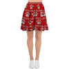Ugly Christmas Paw Women's Skirt-grizzshop