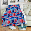 Uncle Sam Balloon Pattern Print Blanket-grizzshop