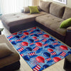 Uncle Sam Balloon Pattern Print Floor Mat-grizzshop