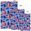 Uncle Sam Balloon Pattern Print Floor Mat-grizzshop