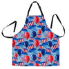 Uncle Sam Balloon Pattern Print Men's Apron-grizzshop