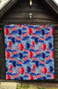 Uncle Sam Balloon Pattern Print Quilt-grizzshop