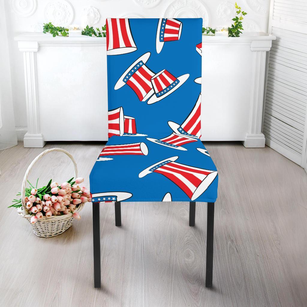 Uncle Sam Pattern Print Chair Cover-grizzshop