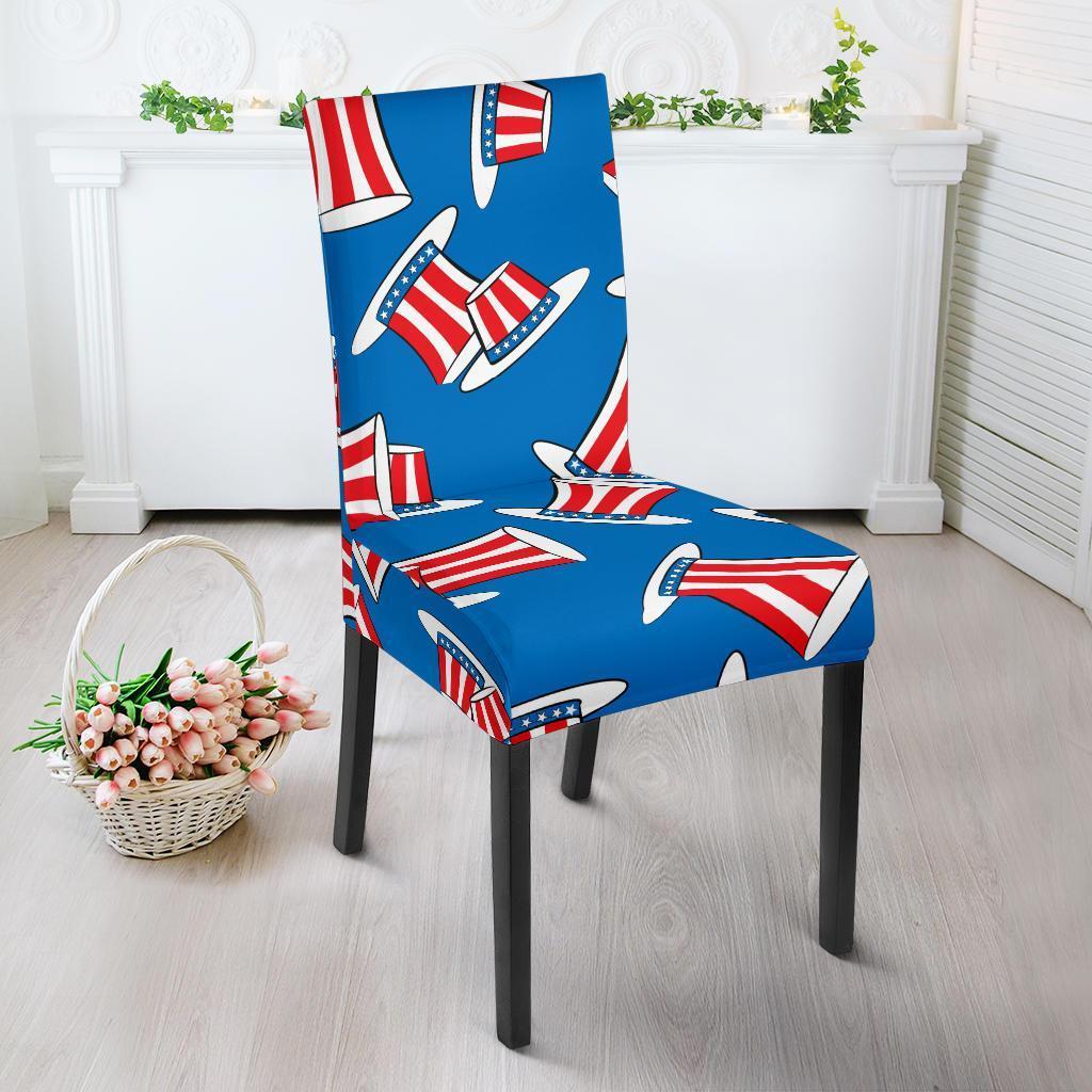 Uncle Sam Pattern Print Chair Cover-grizzshop