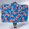 Load image into Gallery viewer, Uncle Sam Pattern Print Hooded Blanket-grizzshop