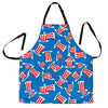 Uncle Sam Pattern Print Men's Apron-grizzshop