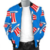 Uncle Sam Pattern Print Men's Bomber Jacket-grizzshop